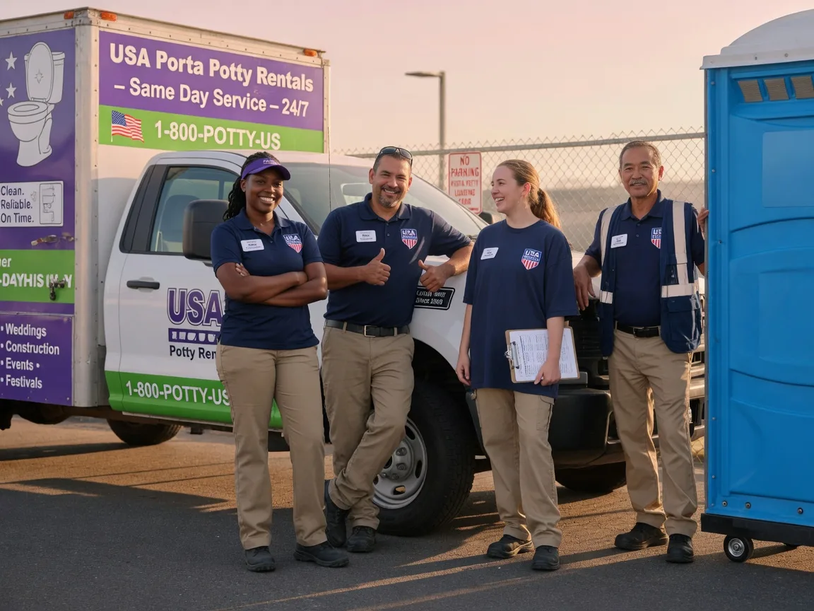 Porta Potty Rental company in Rio Vista, CA