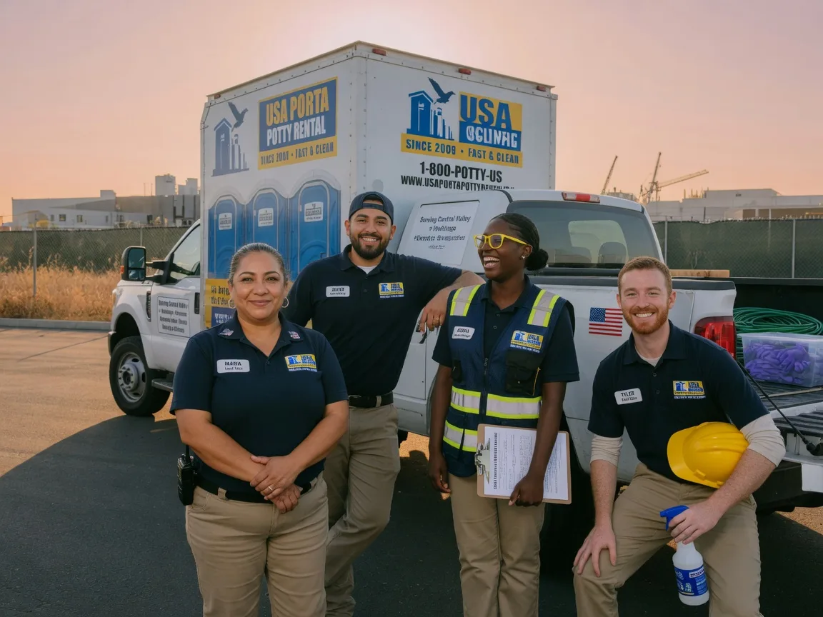 Portable Toilet Rental company in Rio Vista, CA